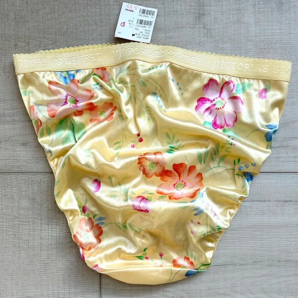 NWT Victoria’s Secret satin panties L - Picture 2 of 5